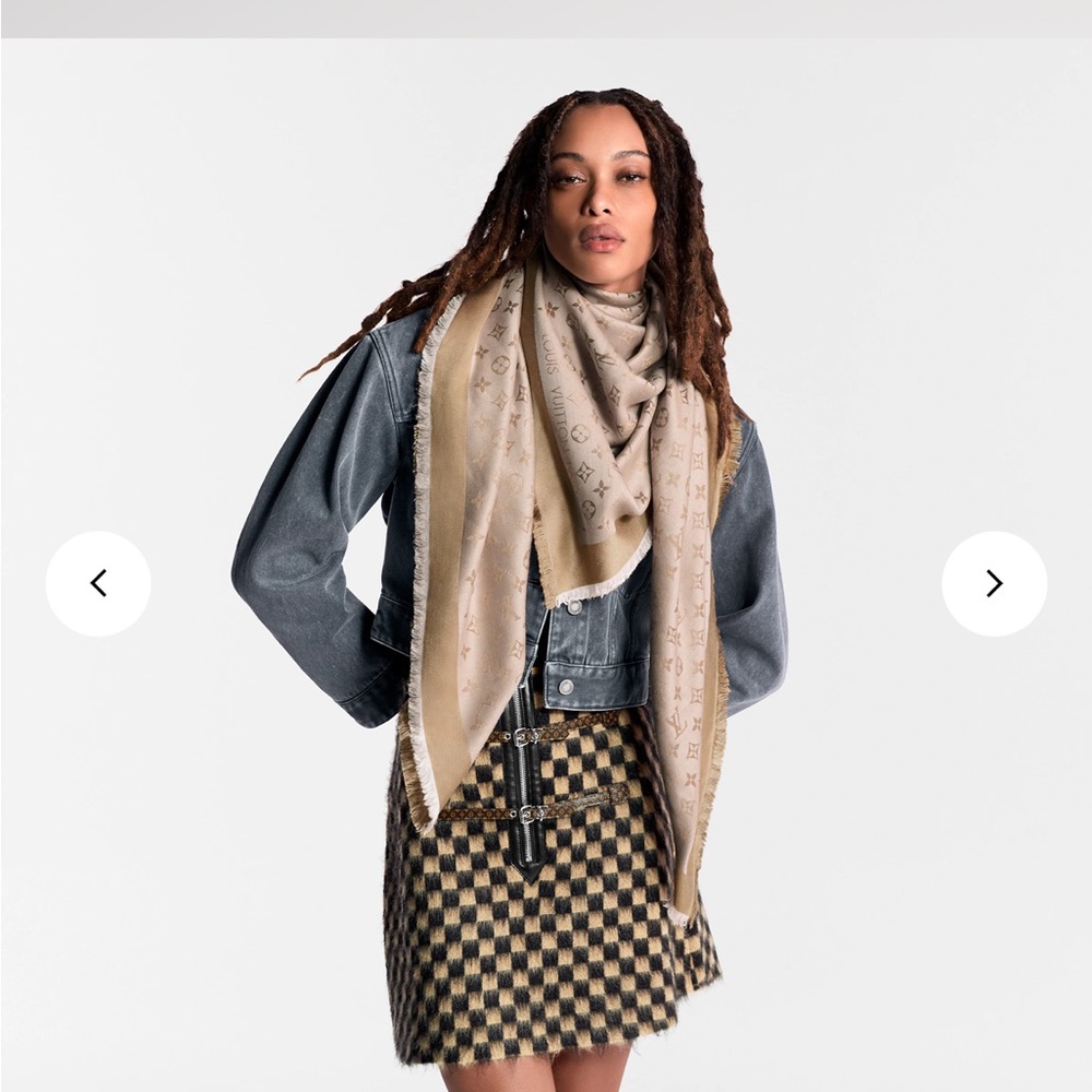 Louis Vuitton Monogram Shawl - Picture 5 of 11
